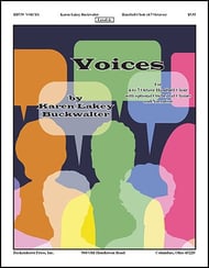 Voices Handbell sheet music cover Thumbnail